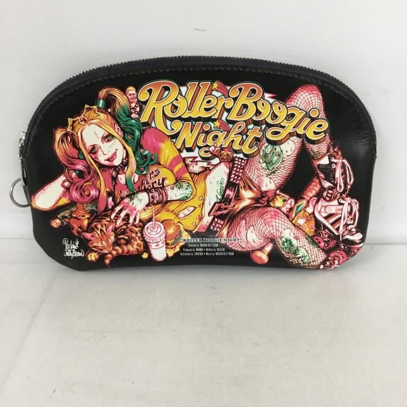 エロスティカ EROSTiKA ポーチ ポーチ ROLLER BOOGIE NIGHT レザーポーチ 黒 / ブラック / メンズ USED 古着 中古 10129593