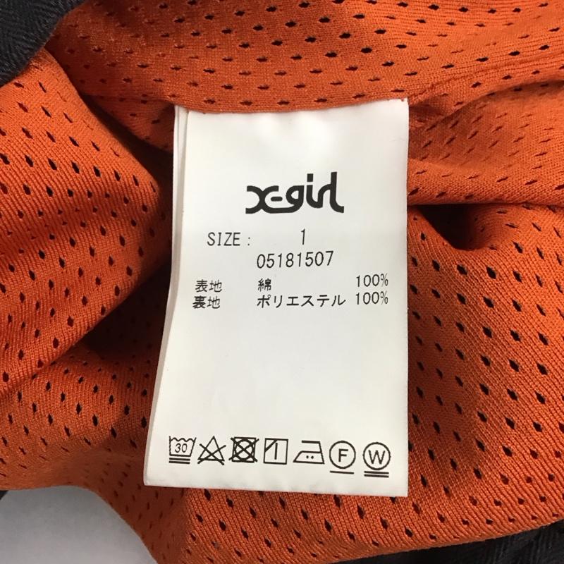 エックスガール X-girl ジャケット、上着 ジャケット、ブレザー 05181507 MILITARY JACKET 1 無地 黒 / ブラック / レディース USED 古着 中古 10126590