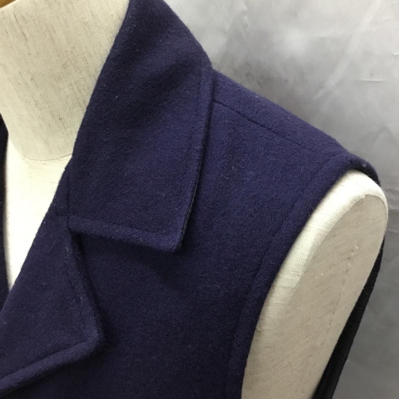 シェーファー SCHAEFER ベスト ベスト S 無地 紺 / ネイビー / メンズ USED 古着 中古 10108986