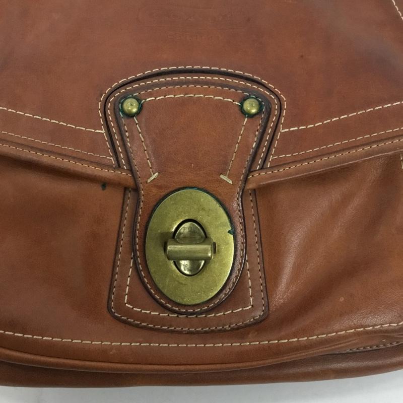 コーチ COACH トートバッグ トートバッグ K0669 10327 ワンショルダー レザー ロゴ、文字 茶 / ブラウン / レディース USED 古着 中古 10129104