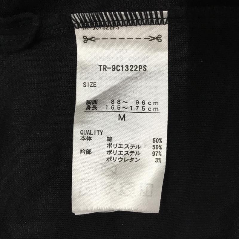 ティゴラ TIGORA ポロシャツ 半袖 TR-9C1322PS SMART ハイブリッドクールポロシャツ M 無地 黒 / ブラック / メンズ USED 古着 中古 10117772