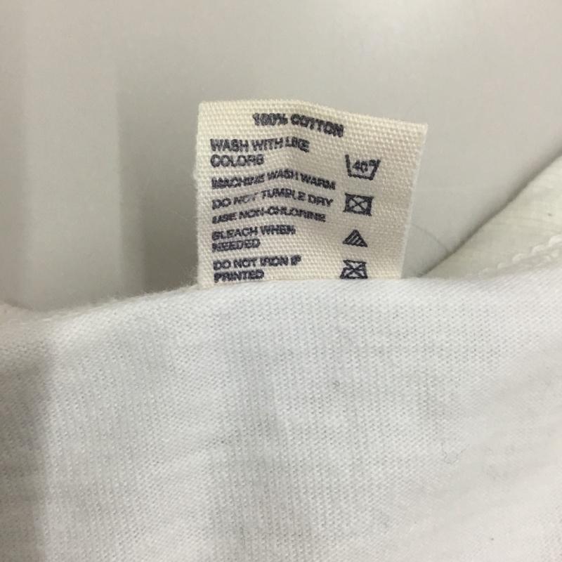 フラットヘッド The Flat Head Tシャツ 半袖 半袖カットソー プリントTシャツ クルーネックカットソー 38 ロゴ、文字 白 / ホワイト / メンズ USED 古着 中古 10116715