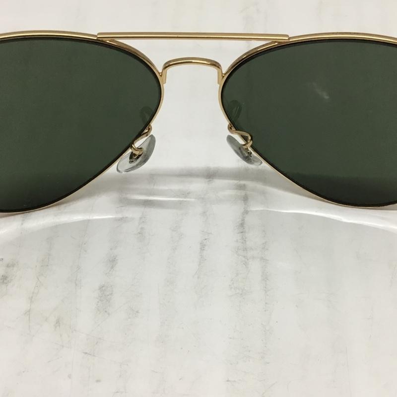 レイバン Ray-Ban めがね・サングラス サングラス RB3026 AVIATOR LARGE METAL II ケース付き ロゴ、文字 金 / ゴールド / メンズ USED 古着 中古 10107631