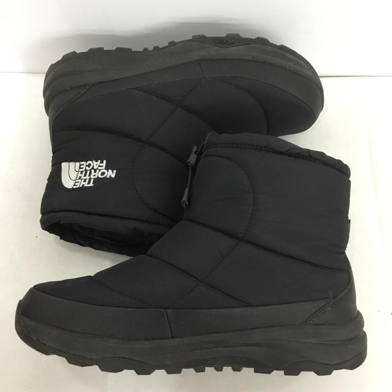 ザノースフェイス THE NORTH FACE アウトドアシューズ アウトドアシューズ NF52485 ヌプシ ブーティ ウォータープルーフ 28cm 28.0cm ロゴ、文字 黒 / ブラック / メンズ USED 古着 中古 10134275