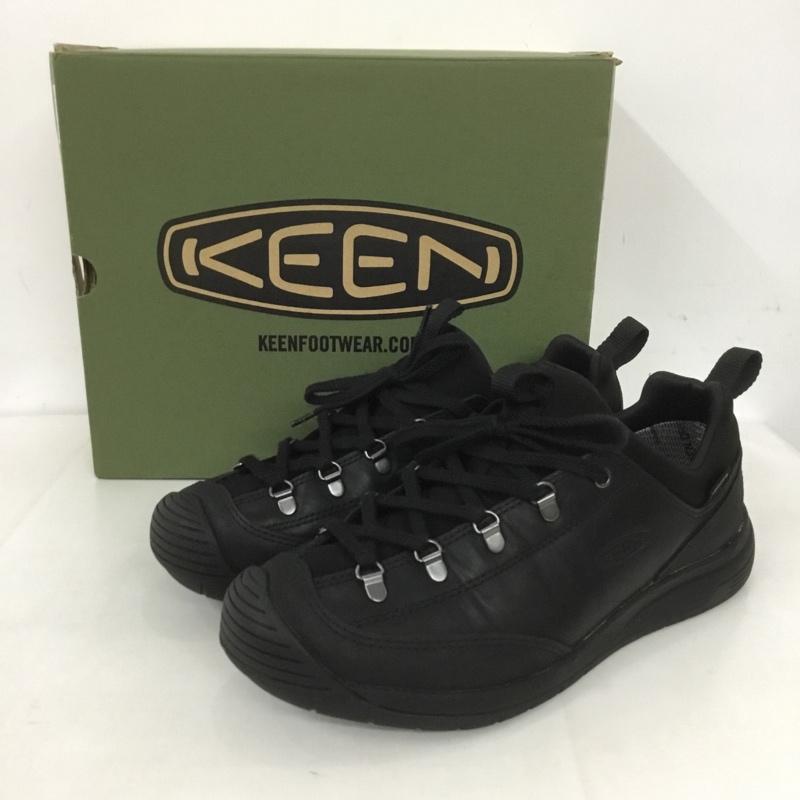 キーン KEEN アウトドアシューズ アウトドアシューズ 1027963 JASPER II MOC WP ジャスパー ツー モック 26.5cm 箱有 26.5cm ロゴ、文字 黒 / ブラック / メンズ USED 古着 中古 10127523