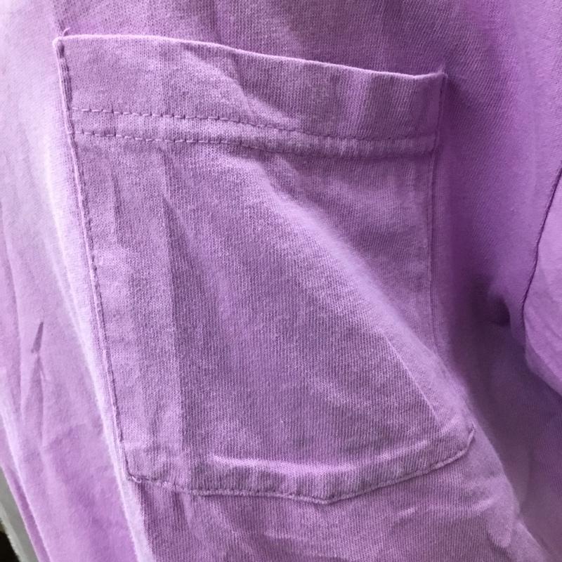 ニコアンド niko and... Tシャツ 半袖 S211TC10AD ワイド 胸ポケット L 無地 紫 / パープル / レディース USED 古着 中古 10115552