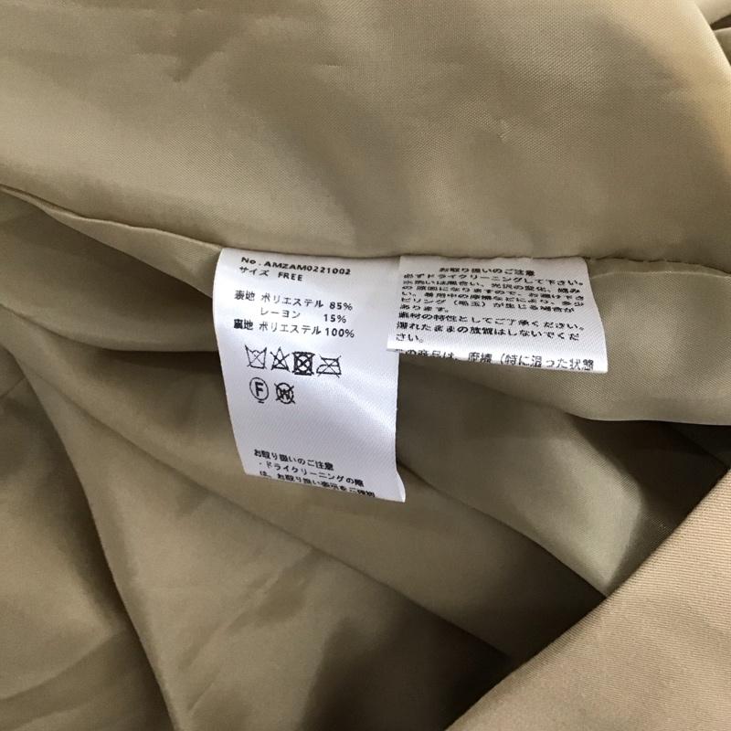 アントマリーズ Aunt Marie s コート トレンチコート AMZAM0221002 マルチウェイ FREE 無地 ベージュ / ベージュ / レディース USED 古着 中古 10130457