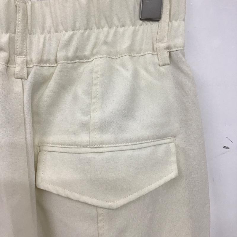 ジーナシス JEANASIS パンツ ワークパンツ、ペインターパンツ JS050828MC M 無地 白 / ホワイト / レディース USED 古着 中古 10137278