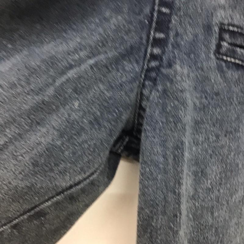 アルマーニジーンズ ARMANI JEANS ジャケット、上着 ジャケット、ブレザー デニムジャケット 46 青 / ブルー / レディース USED 古着 中古 10139154