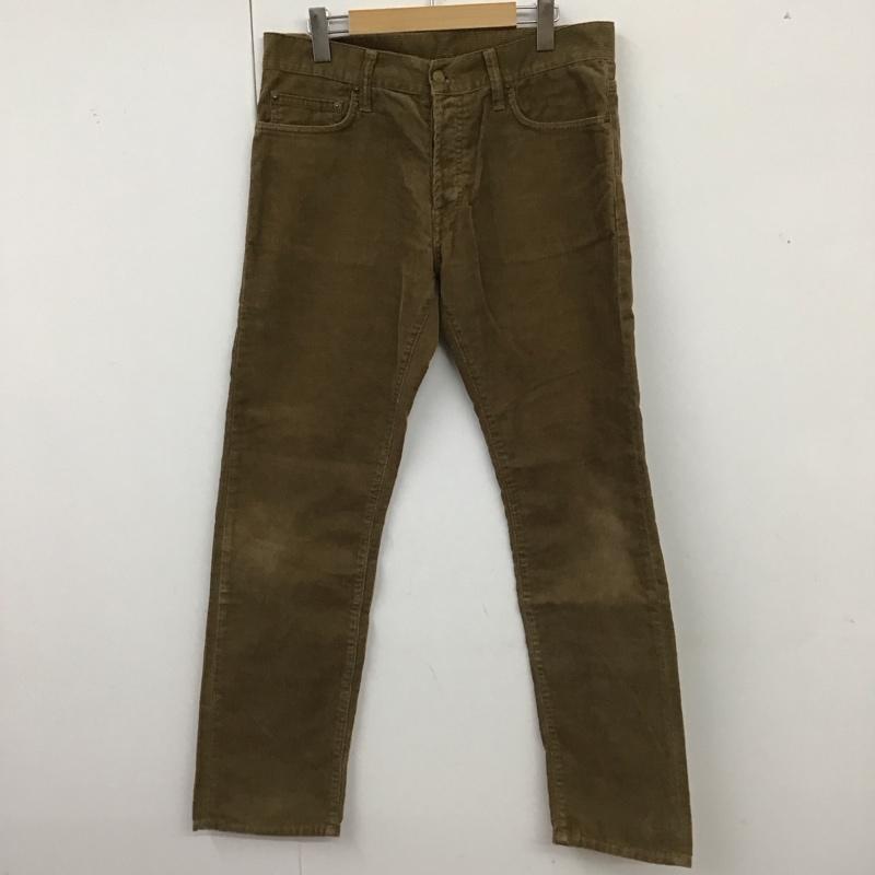 カーハート Carhartt ボトムス ボトムス コーデュロイパンツ 32×32 32 ワンポイント 茶 / ブラウン / メンズ USED 古着 中古 10119833