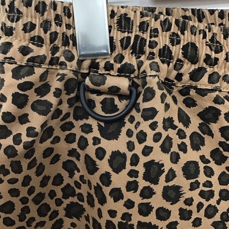 サンタクルーズ SANTA CRUZ パンツ ワークパンツ、ペインターパンツ ワークパンツ ワイドパンツ カジュアルパンツ L ヒョウ柄・レオパード柄 茶 / ブラウン /  メンズ USED 古着 中古 10123686