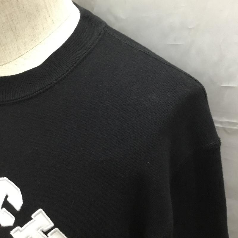 ベイプ BAPE トレーナー 長袖 001swg231902x スウェット 長袖トレーナー COACH コラボ クルーネックスウェット L ロゴ、文字 黒 / ブラック / メンズ USED 古着 中古 10109437
