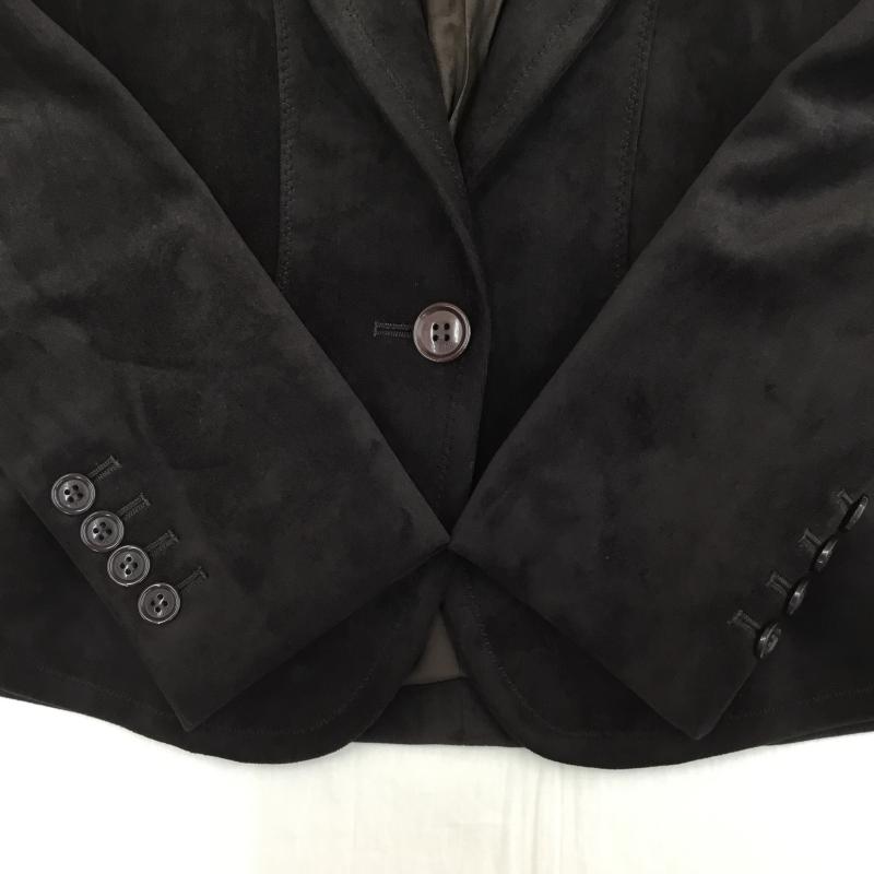 イネド INED ジャケット、上着 ジャケット、ブレザー 5 無地 茶 / ブラウン / レディース USED 古着 中古 10137705