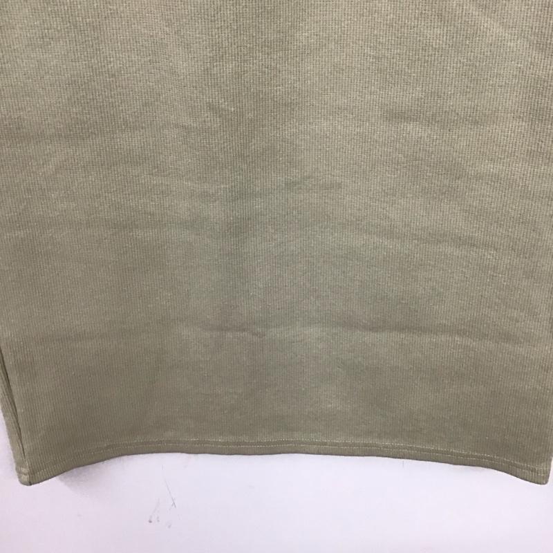 エモダ EMODA ワンピース ミニスカート 042230301001 ハイネックリブワンピース FREE 無地 灰 / グレー / レディース USED 古着 中古 10134653