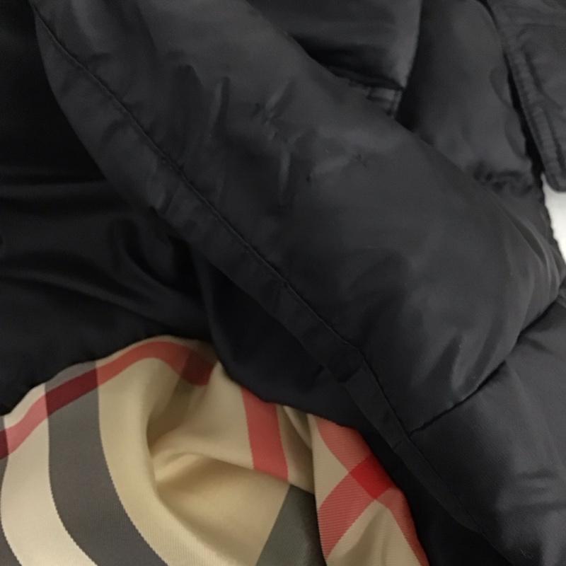 バーバリーロンドン Burberry London ベスト ベスト ベスト ジップアップベスト スタンドネック 40 無地 黒 / ブラック / レディース USED 古着 中古 10134112