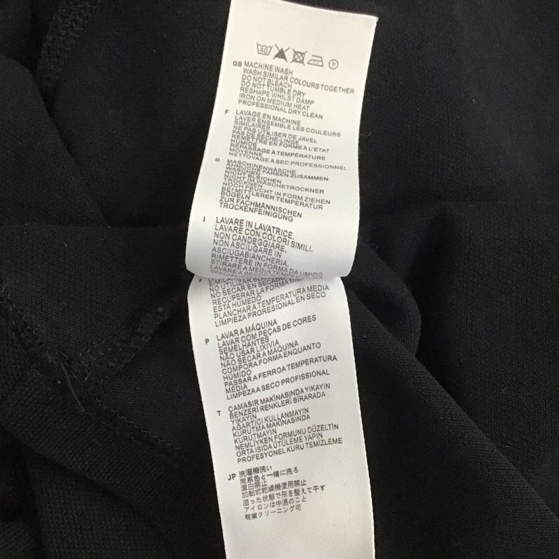 フレッドペリー FRED PERRY ポロシャツ 長袖 長袖ポロシャツ カラーシャツ ロングスリーブカットソー M ロゴ、文字 黒 / ブラック / メンズ USED 古着 中古 10124663