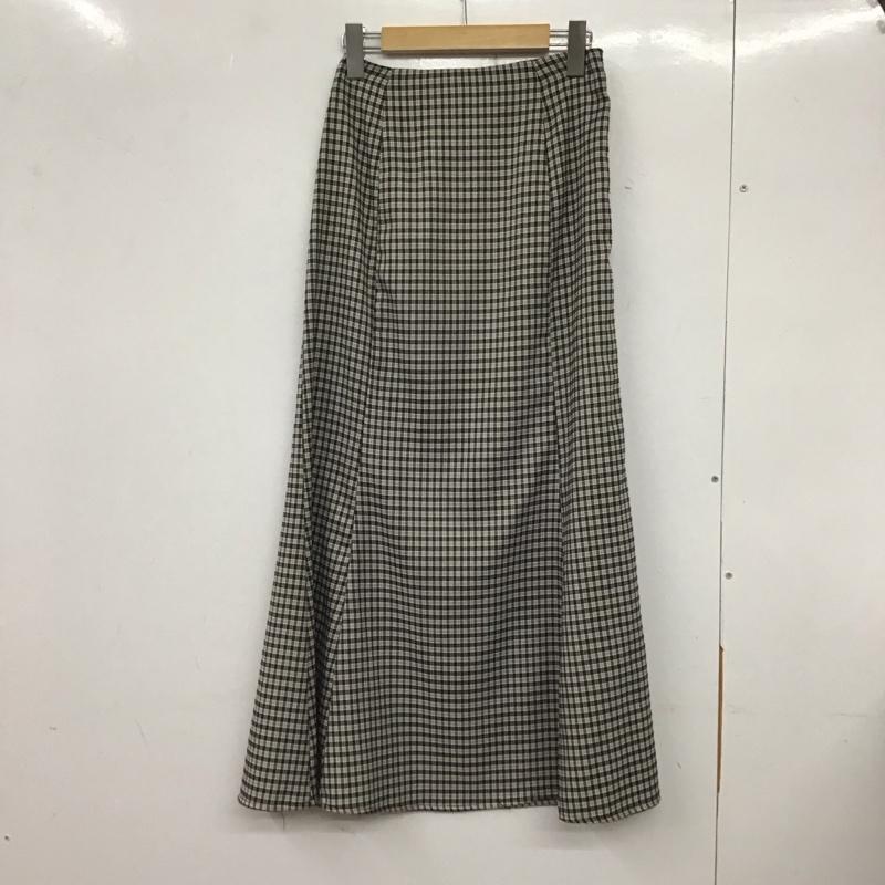 アルシーヴ archives スカート ロングスカート チェック マルチカラー / マルチカラー /  レディース USED 古着 中古 10133390