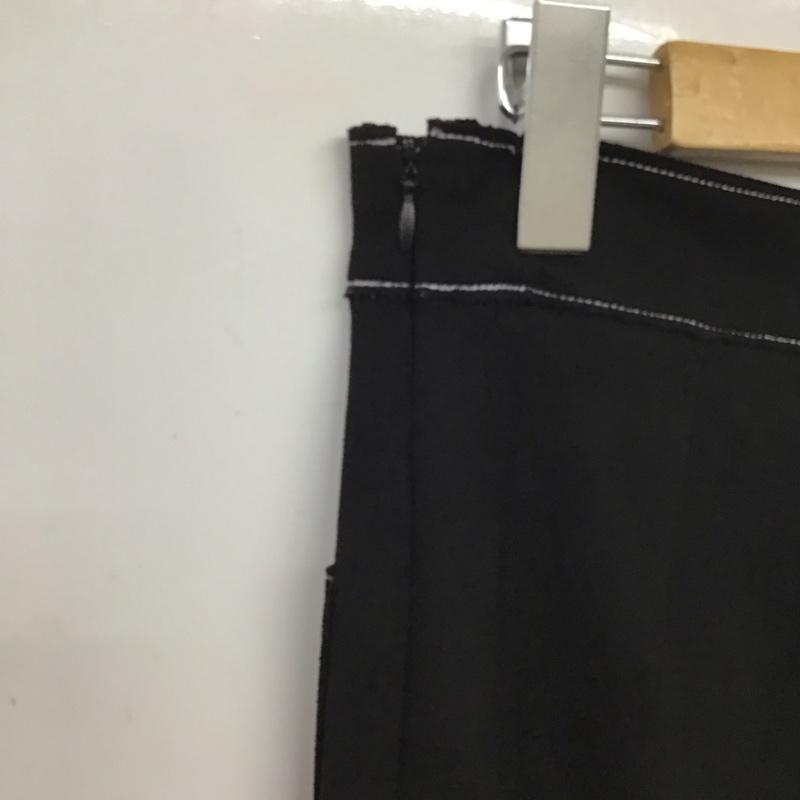 ザラ ZARA スカート ロングスカート タイトスカート ロングスカート ストレッチ XS 無地 黒 / ブラック /  レディース USED 古着 中古 10132647