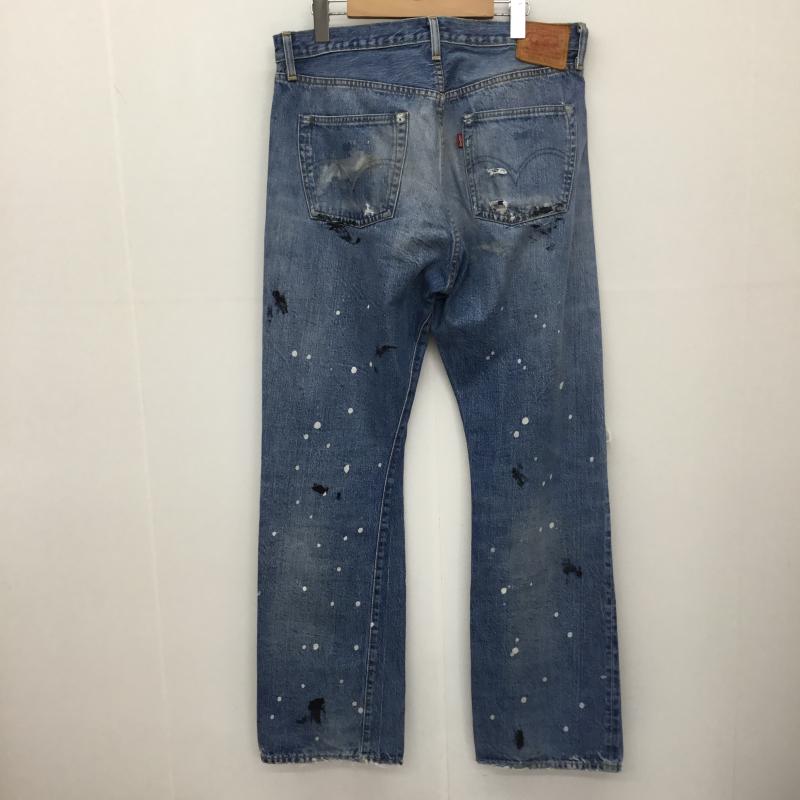 リーバイス Levi s パンツ デニム、ジーンズ 34インチ 総柄 青 / ブルー / メンズ USED 古着 中古 10134250
