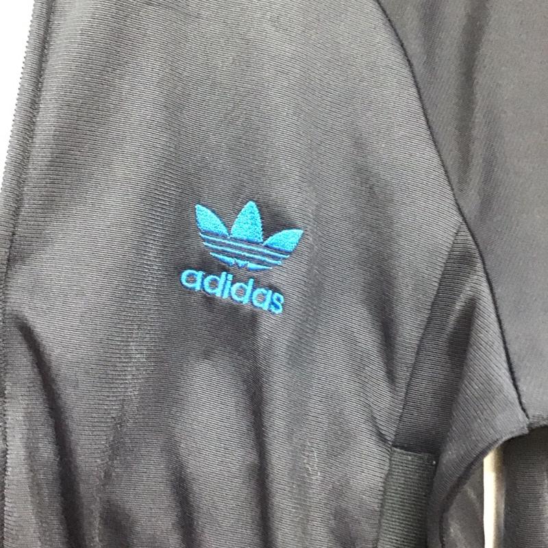 アディダス adidas ジャケット、上着 ジャケット、ブレザー トラックジャケット 00s L 無地 紺 / ネイビー / レディース USED 古着 中古 10131559