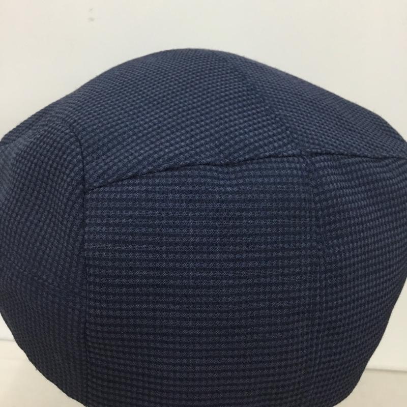 カシラ CA4LA 帽子 ハンチング ZKN01543 チェック 青 / ブルー / メンズ USED 古着 中古 10142838