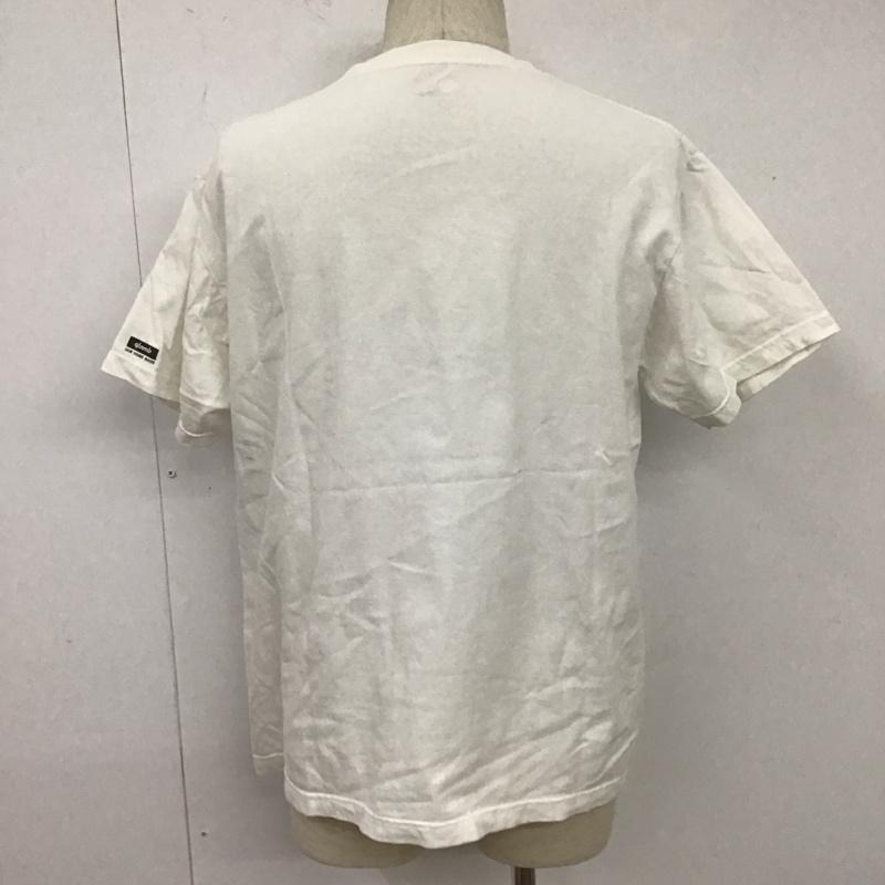 レッドキャップ RED KAP Tシャツ 半袖 半袖カットソー プリントTシャツ クルーネックカットソー L プリント 白 / ホワイト / メンズ USED 古着 中古 10107785