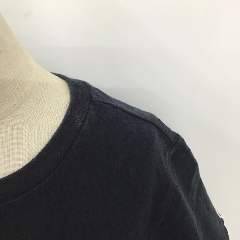 アベイシングエイプ A BATHING APE Tシャツ 半袖 クルーネック プリント S ロゴ、文字 黒 / ブラック / レディース USED 古着 中古 10123082
