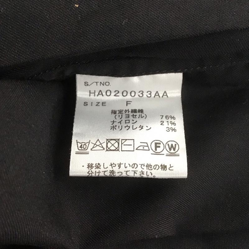 ハレ HARE シャツ、ブラウス 半袖 ha020033aa 半袖シャツ カジュアルシャツ カラーシャツ FREE 無地 黒 / ブラック / メンズ USED 古着 中古 10107788