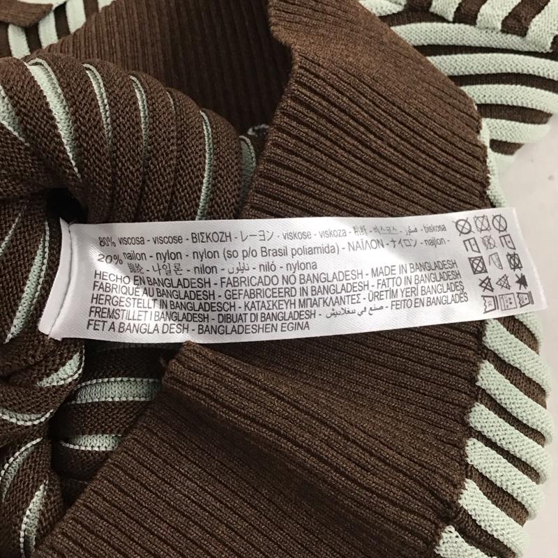 ザラ ZARA ポロシャツ 半袖 M マルチカラー / マルチカラー / レディース USED 古着 中古 10148607