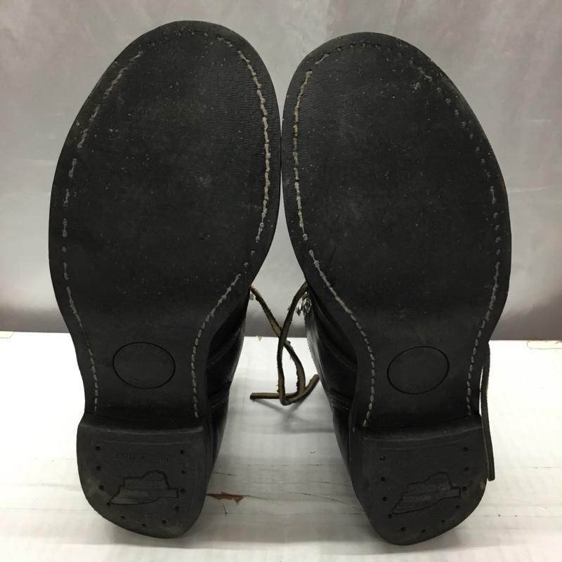 レッドウィング RED WING ブーツ 一般 8114 アイアンレンジ 26.5cm US:8.5 無地 黒 / ブラック / メンズ USED 古着 中古 10113691