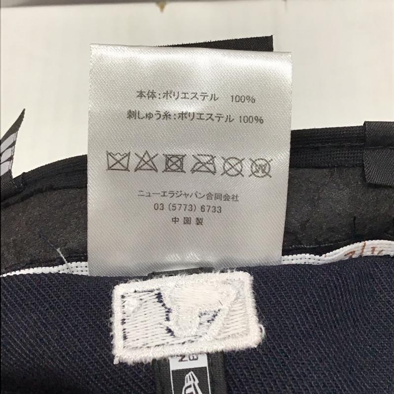 ニューエラ NEW ERA 帽子 キャップ 59FIFTY NY MLB ニューヨーク ヤンキース ロゴ、文字 紺 / ネイビー / メンズ USED 古着 中古 10120896