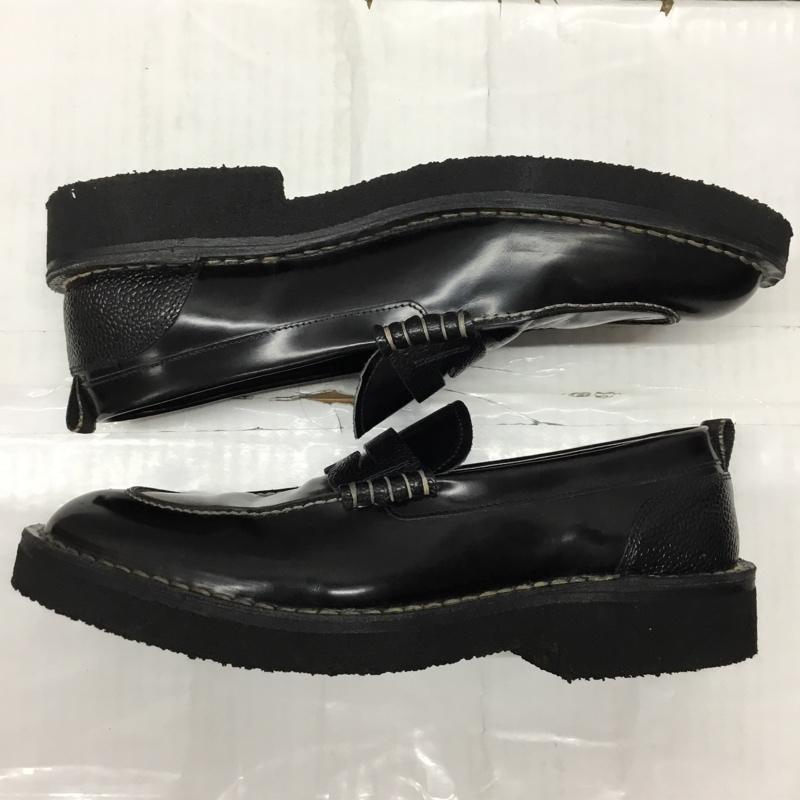 ポールスミス Paul Smith ローファー ローファー レザー 箱有 41 無地 黒 / ブラック / メンズ USED 古着 中古 10121002
