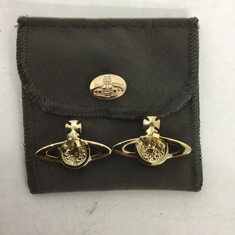 ヴィヴィアンウエストウッド Vivienne Westwood アクセサリー ピアス 両耳用 箱有 金 / ゴールド / レディース USED 古着 中古 10133093