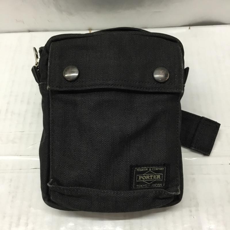 ポーター PORTER ウエストバッグ ウエストバッグ スモーキー ロゴ、文字 黒 / ブラック / メンズ USED 古着 中古 10109214