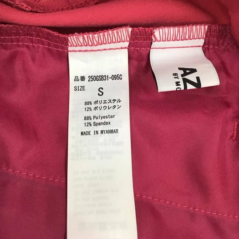 アズールバイマウジー AZUL BY MOUSSY パンツ スラックス 250GSB31-095C VENUS TAPERED PANTS S 無地 桃 / ピンク / レディース USED 古着 中古 10115869
