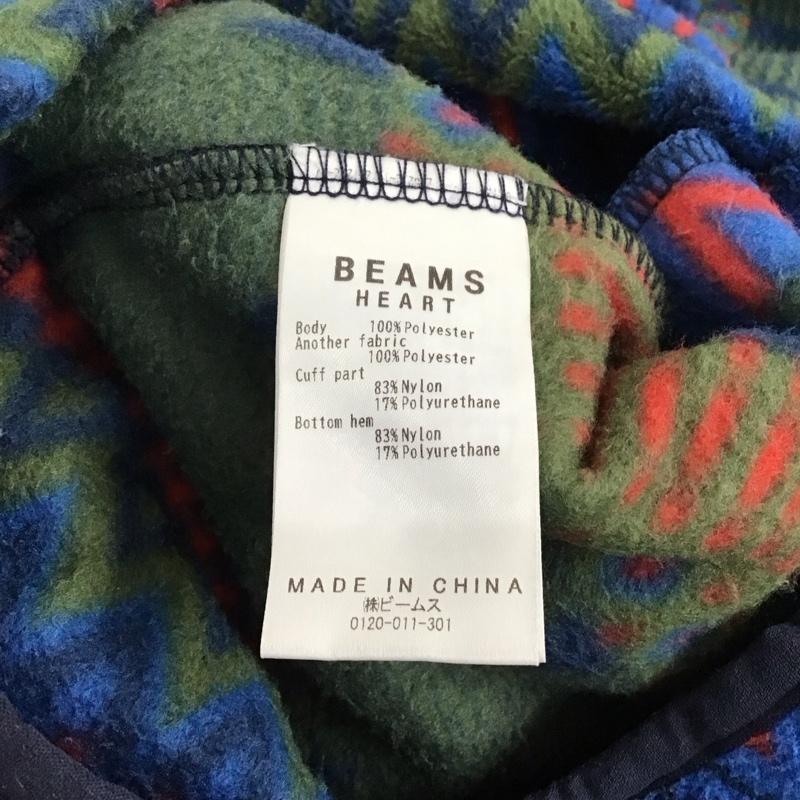 ビームス ハート BEAMS HEART カットソー 長袖 長袖カットソー スタンドネックカットソー ロングスリーブカットソー L プリント マルチカラー / マルチカラー / メンズ USED 古着 中古 10123622