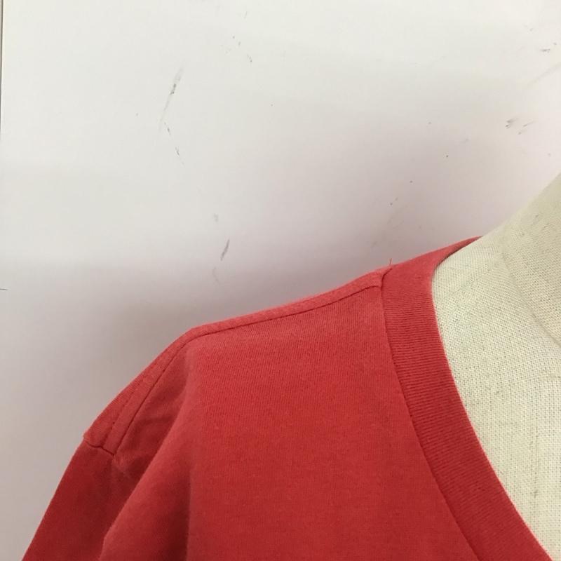 アディダスオリジナルス adidas originals Tシャツ 半袖 M69234 ORIGINALSFOILTEE 半袖カットソー プリントTシャツ L ロゴ、文字 赤 / レッド / レディース USED 古着 中古 10117570