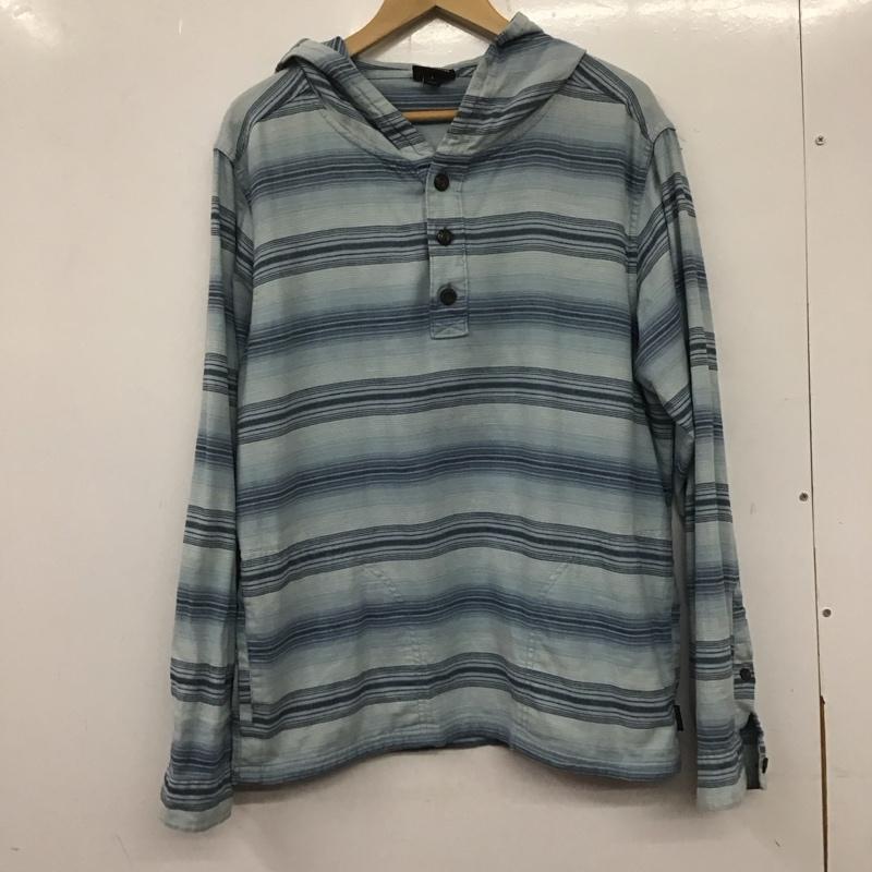 パタゴニア patagonia パーカー 長袖 53275sp20 パーカー 長袖プルオーバーパーカー ヘンリーネック S ボーダー柄 マルチカラー / マルチカラー / メンズ USED 古着 中古 10138561