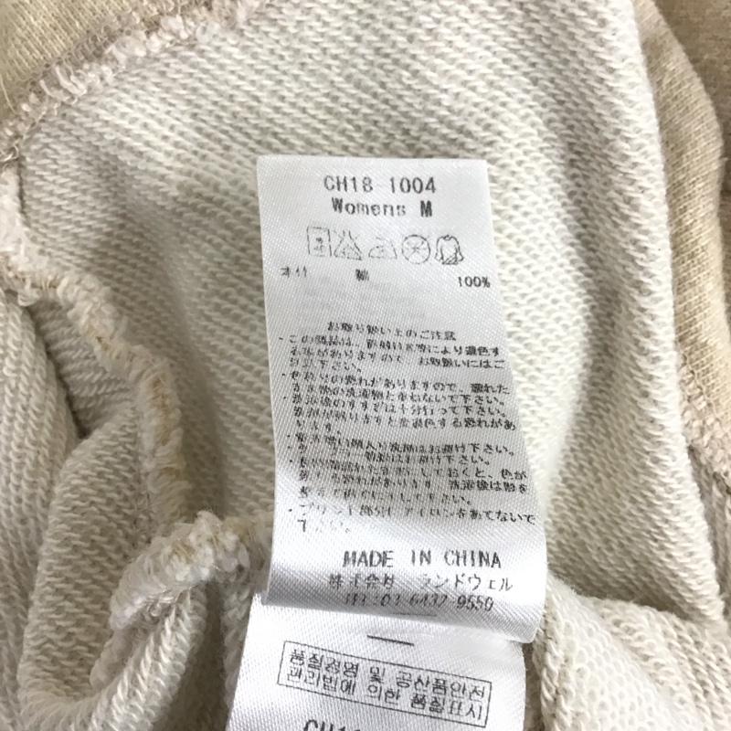 チャムス CHUMS ワンピース ロングスカート M ロゴ、文字 X プリント ベージュ / ベージュ / レディース USED 古着 中古 10131116
