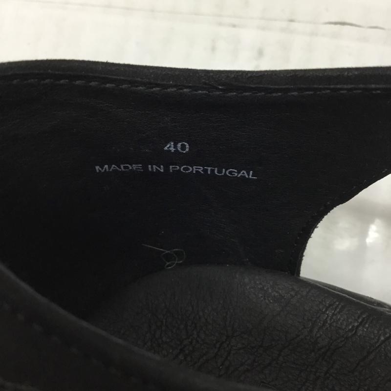 メゾンスペシャル MAISON SPECIAL サンダル サンダル グルカダッドサンダル 40 無地 黒 / ブラック / メンズ USED 古着 中古 10106884