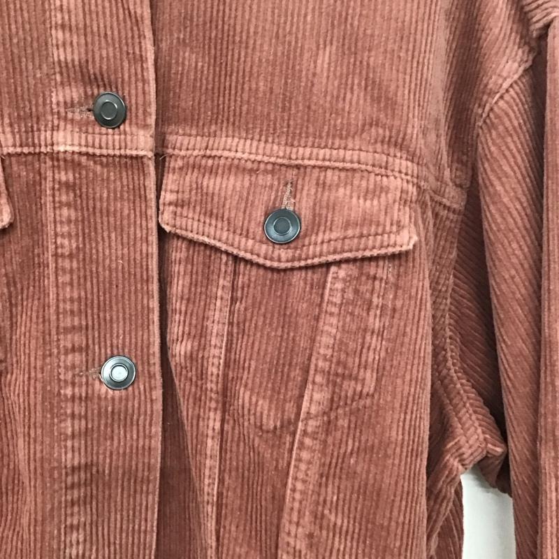 ザラ ZARA ジャケット、上着 ジャケット、ブレザー 8372 227 645 コーデュロイ XS 無地 桃 / ピンク / レディース USED 古着 中古 10138627