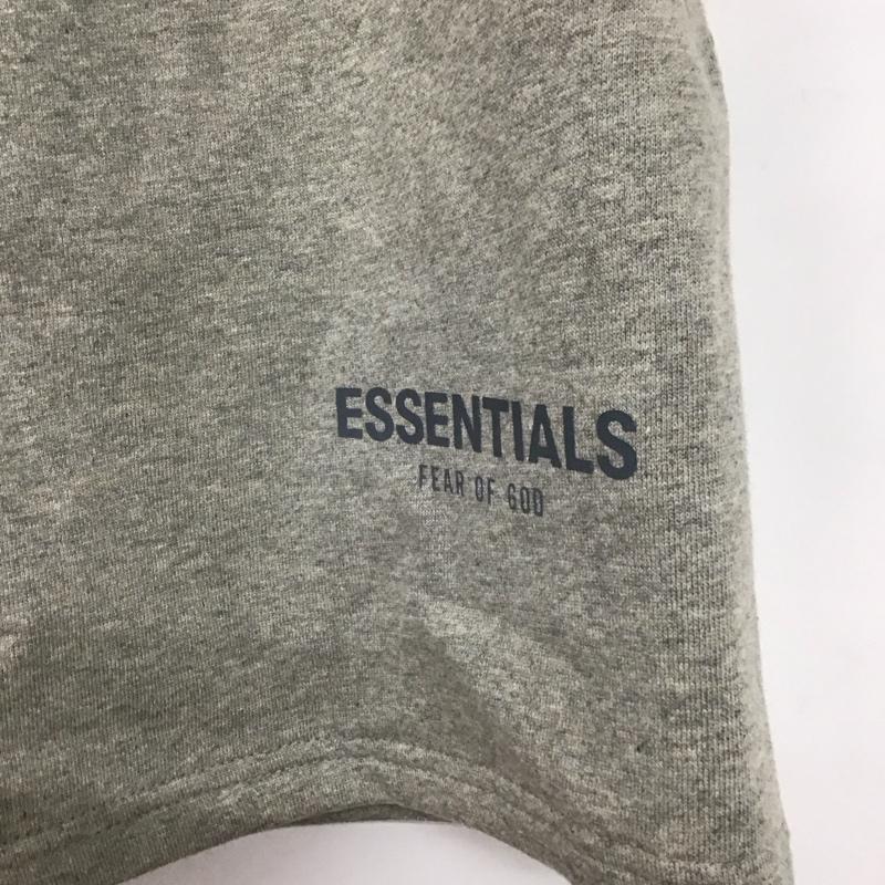 エッセンシャルズ ESSENTIALS パンツ ショートパンツ M 無地 X ロゴ、文字 灰 / グレー / メンズ USED 古着 中古 10134839