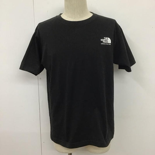 ザノースフェイス THE NORTH FACE Tシャツ 半袖 NT32159 ヒストリカルロゴTee 半袖カットソー プリントTシャツ XL ロゴ、文字 黒 / ブラック /  メンズ USED 古着 中古 10110206
