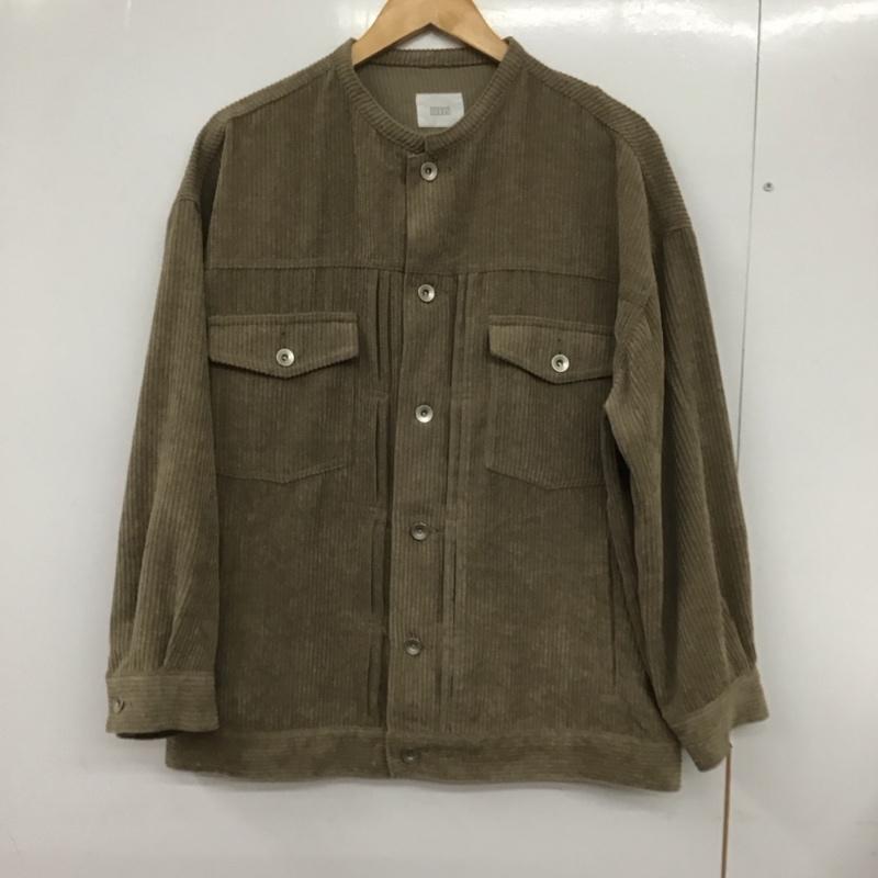 ローリーズファーム LOWRYS FARM ジャケット、上着 ジャケット、ブレザー コーデュロイジャケット FREE 無地 茶 / ブラウン / レディース USED 古着 中古 10133872