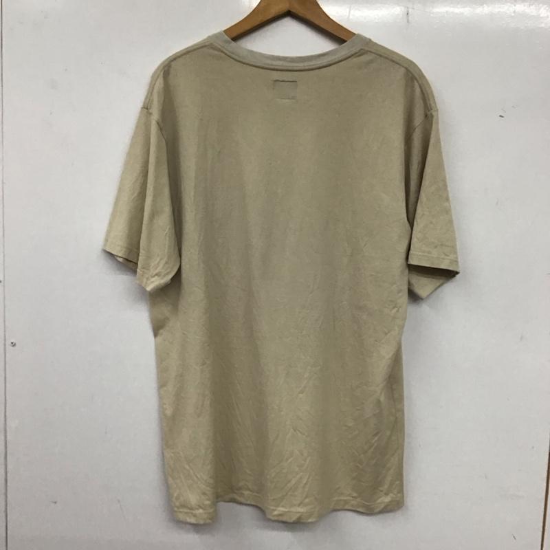 ニードルス Needles Tシャツ 半袖 L ロゴ、文字 ベージュ / ベージュ / メンズ USED 古着 中古 10137025
