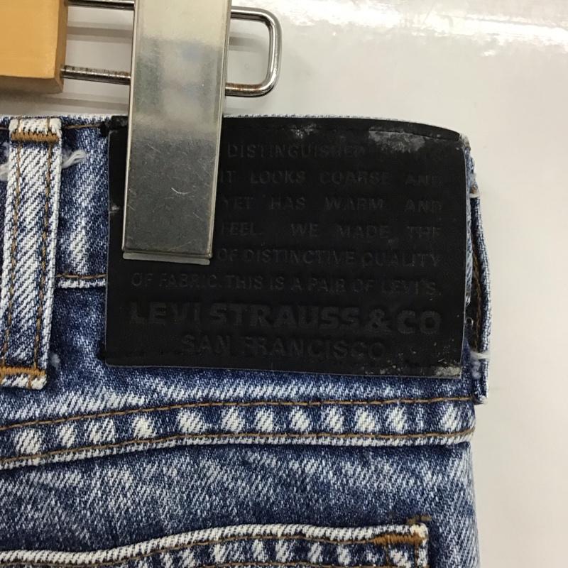 リーバイストラウスアンドコー Levi Strauss & co. パンツ デニム、ジーンズ デニムパンツ ワイドパンツ カジュアルパンツ 33インチ 無地 インディゴ / インディゴ /  メンズ USED 古着 中古 10125460