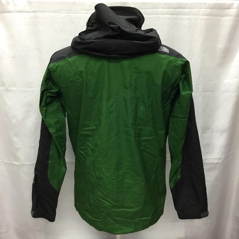 ザノースフェイス THE NORTH FACE ジャケット、上着 ジャケット、ブレザー np11213 マウンテンパーカー レインウェア RAINTEXFLIGHT ジップアップジャケット S ロゴ、文字 黒 / ブラック / X 緑 / グリーン / メンズ USED 古着 中古 10106462