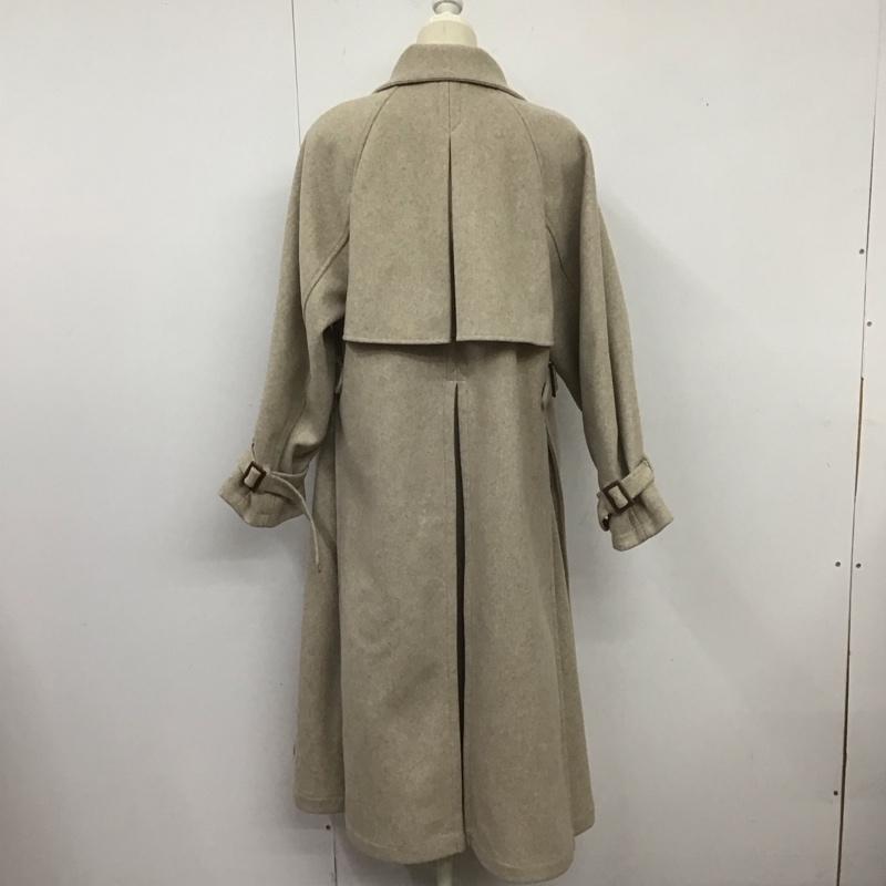 フリークスストア FREAK S STORE コート コート一般 ロングコート アウター カラージャケット FREE 無地 ベージュ / ベージュ / レディース USED 古着 中古 10127402