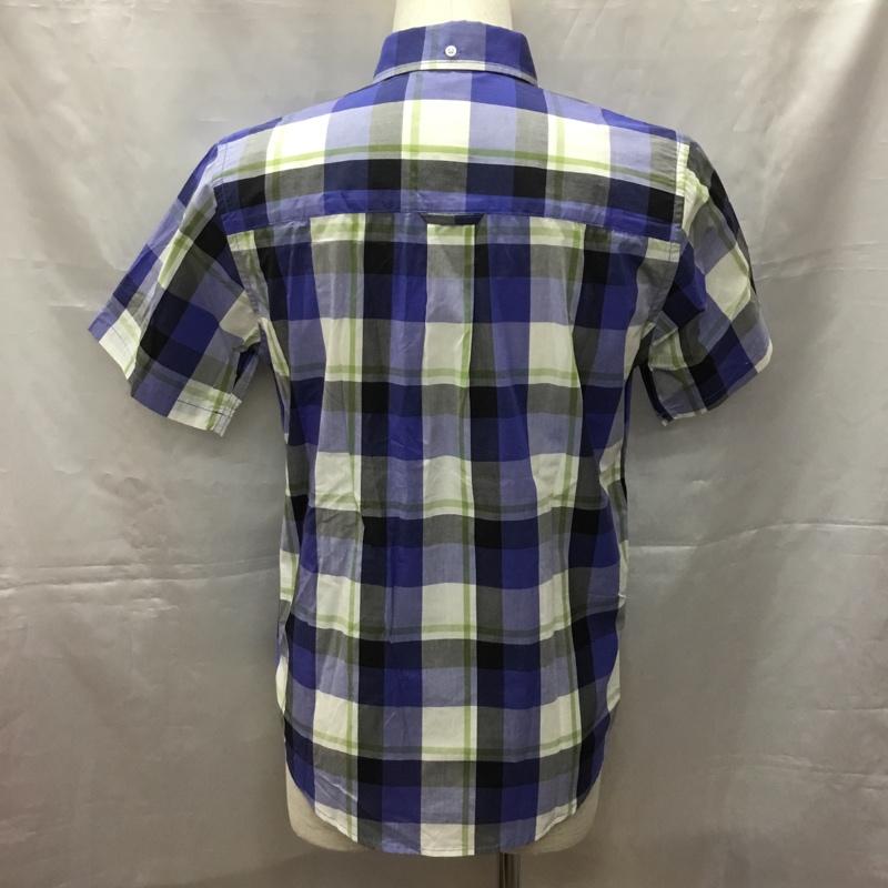 ステューシー STUSSY シャツ、ブラウス 半袖 半袖シャツ カラーシャツ 半袖カットソー チェックシャツ ボタンダウンシャツ S チェック マルチカラー / マルチカラー /  メンズ USED 古着 中古 10108526