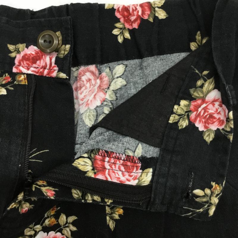 ページボーイ PAGEBOY パンツ ショートパンツ 花柄 総柄 X 花柄 黒 / ブラック / レディース USED 古着 中古 10044913